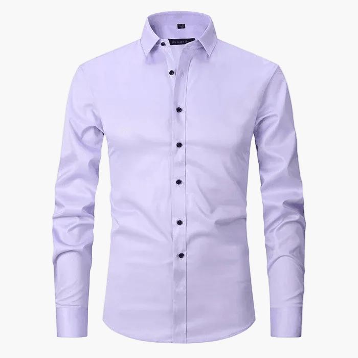 Heren business vrijetijdshemd – elegant slim fit overhemd voor kantoor & dagelijks gebruik