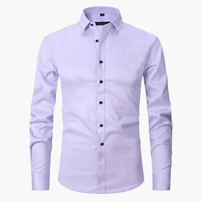 Heren business vrijetijdshemd – elegant slim fit overhemd voor kantoor & dagelijks gebruik