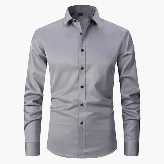 Heren business vrijetijdshemd – elegant slim fit overhemd voor kantoor & dagelijks gebruik