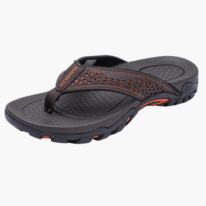 Herr Tåsandaler med fotvalvsstöd – Sportiga outdoor flip-flops för strand, vardag & fritid
