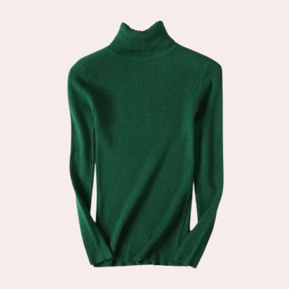 Maglione dolcevita elegante da donna – Stile versatile per tutti i giorni e ufficio