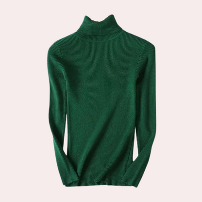Maglione dolcevita elegante da donna – Stile versatile per tutti i giorni e ufficio
