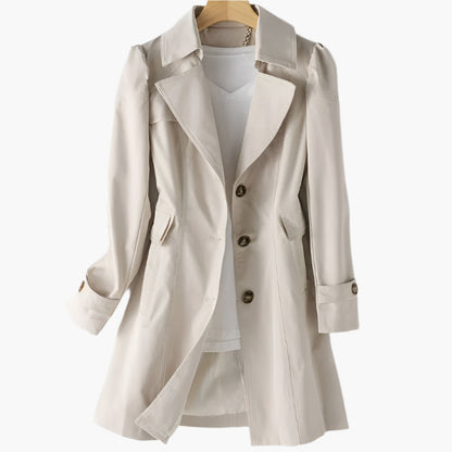 Trench da donna – Elegante e versatile cappotto di mezza stagione per lavoro e tempo libero