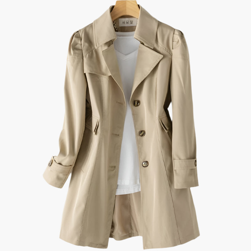 Trench da donna – Elegante e versatile cappotto di mezza stagione per lavoro e tempo libero