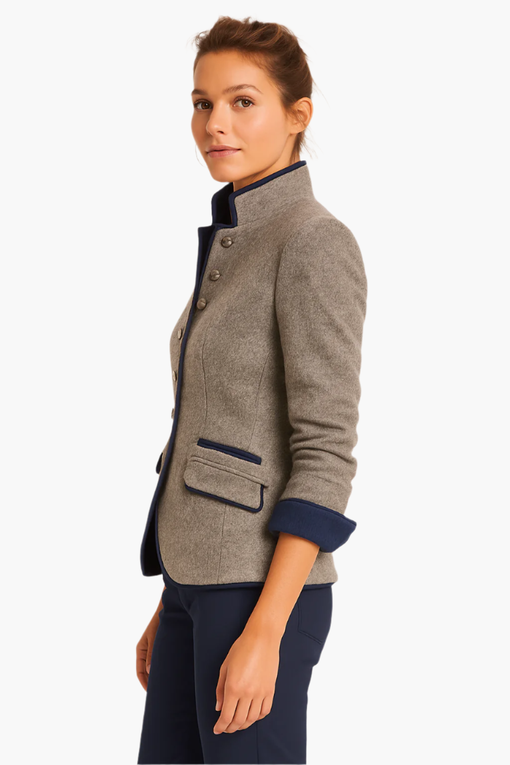 Dames blazer modern elegant voor kantoor en vrije tijd – Getailleerd, veelzijdig, stijlvol