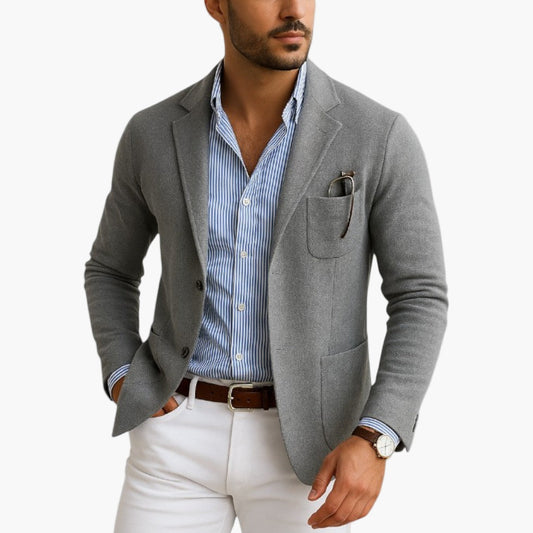 Herr Blazer Modern Klassisk – Stilren Business- & Fritidslook