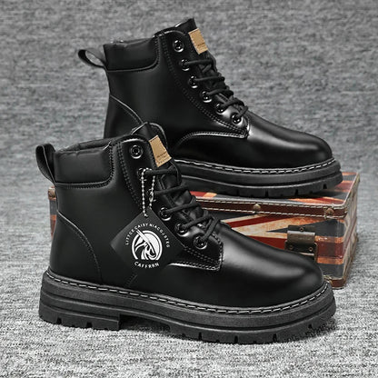 Heren Outdoor Laarzen – Robuuste en Stijlvolle Boots voor Avontuur en Dagelijks Gebruik