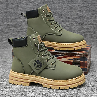 Heren Outdoor Laarzen – Robuuste en Stijlvolle Boots voor Avontuur en Dagelijks Gebruik