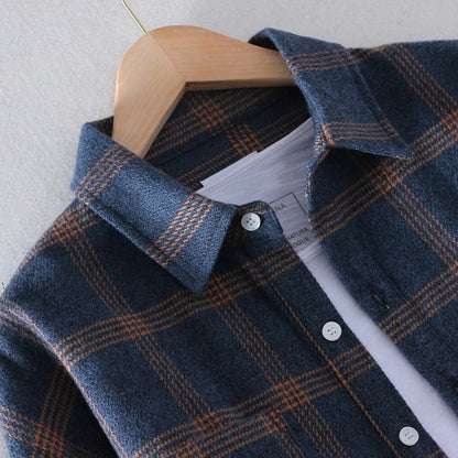Camicia casual a quadri da uomo – Stile classico per tutti i giorni e ufficio
