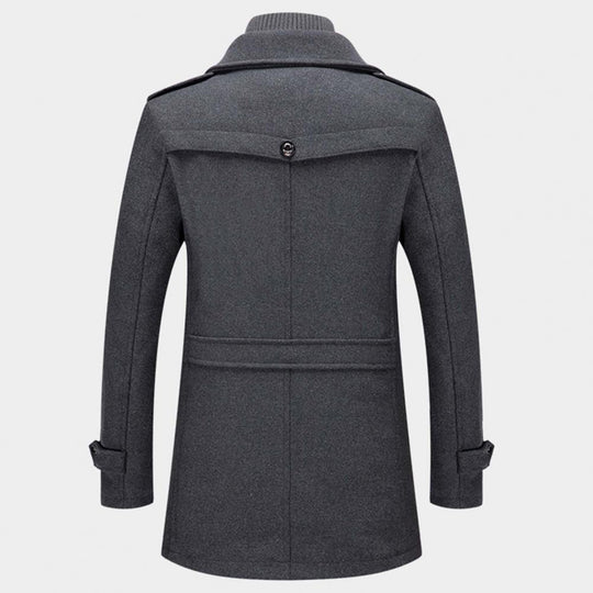 Heren Winterjas Elegant Tweedelig – Stijlvolle Business & Vrijetijdsjas