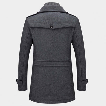 Heren Winterjas Elegant Tweedelig – Stijlvolle Business & Vrijetijdsjas