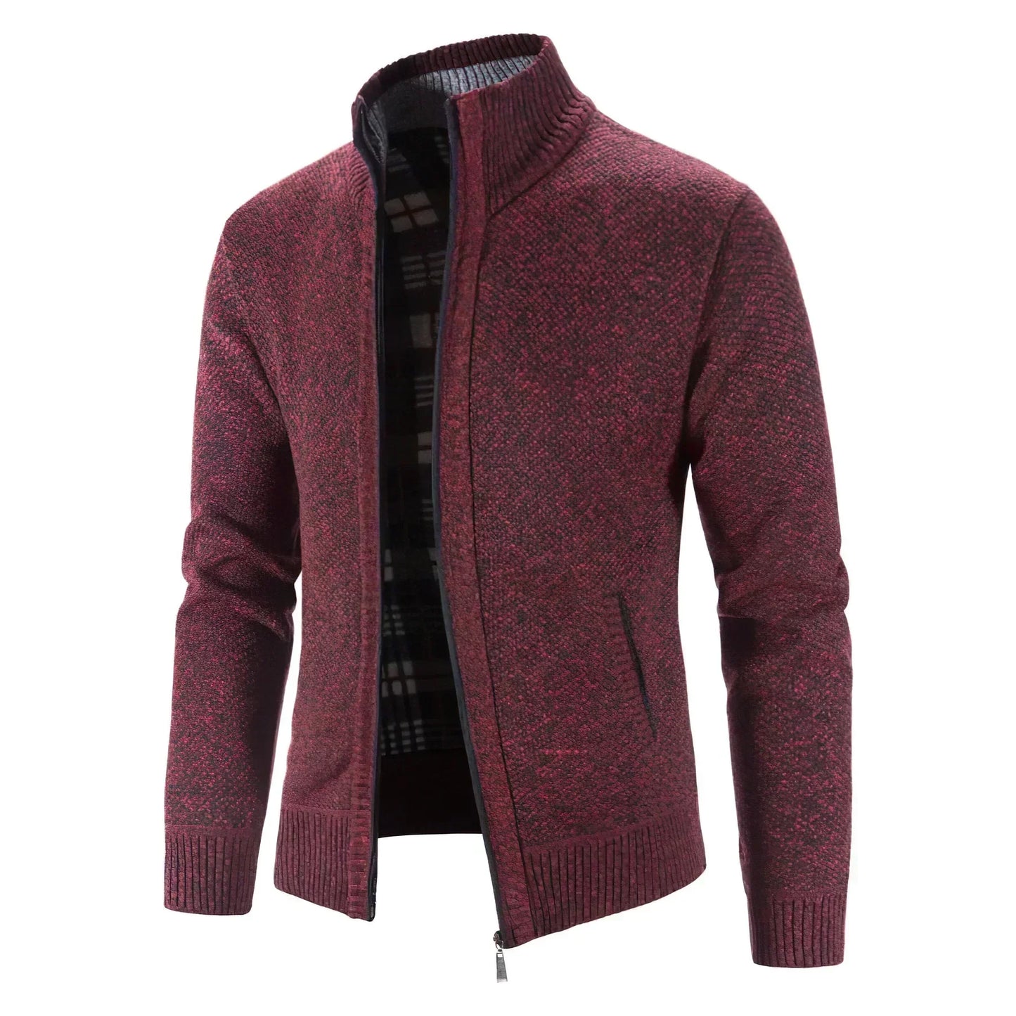 Cardigan da uomo con cerniera – Look casual e da ufficio alla moda