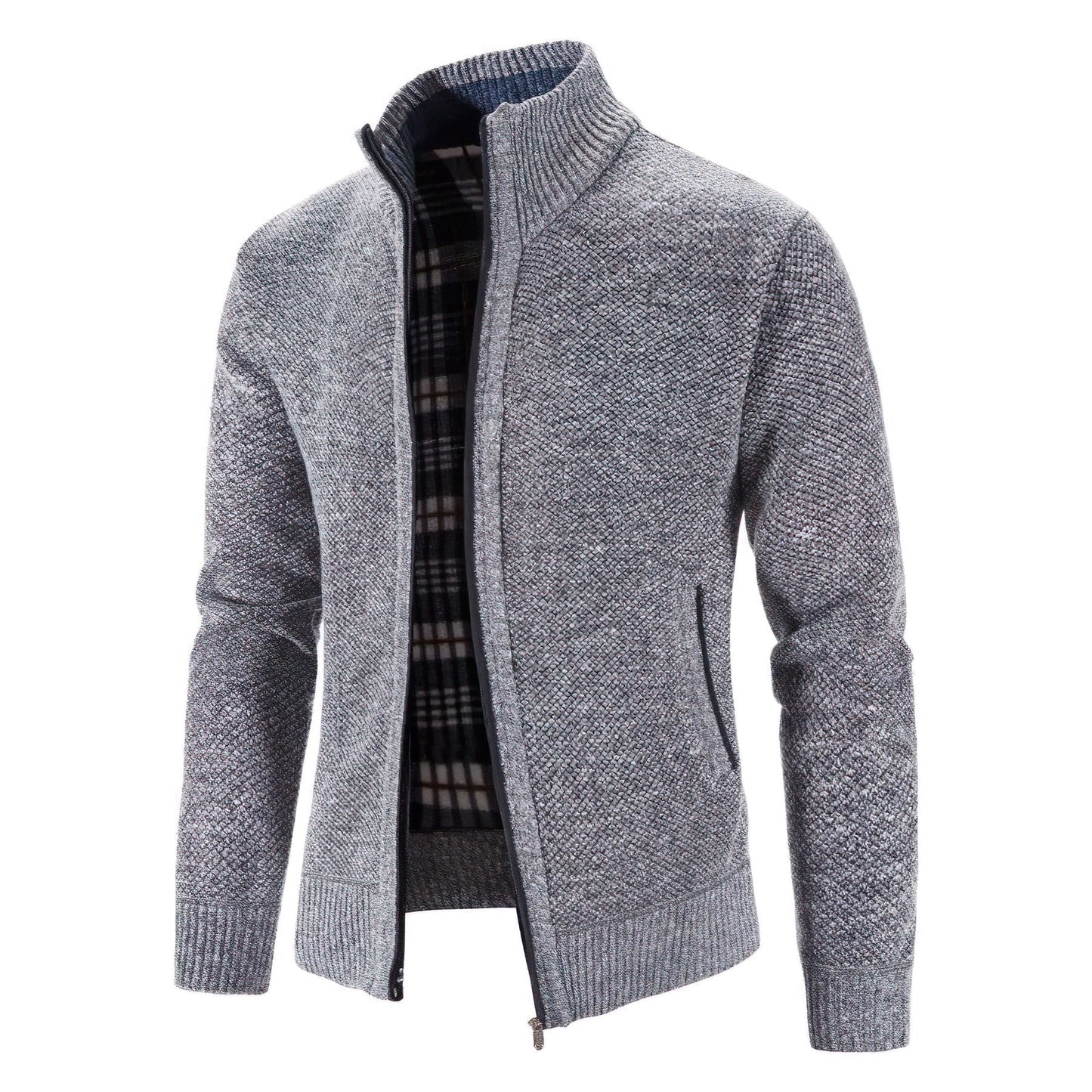 Cardigan da uomo con cerniera – Look casual e da ufficio alla moda