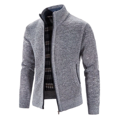 Cardigan da uomo con cerniera – Look casual e da ufficio alla moda