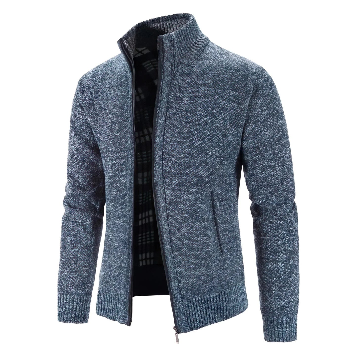 Cardigan da uomo con cerniera – Look casual e da ufficio alla moda