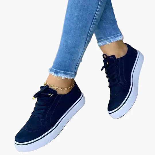Damskie sneakersy na sznurowadła – ortopedyczny komfort i nowoczesny styl casual