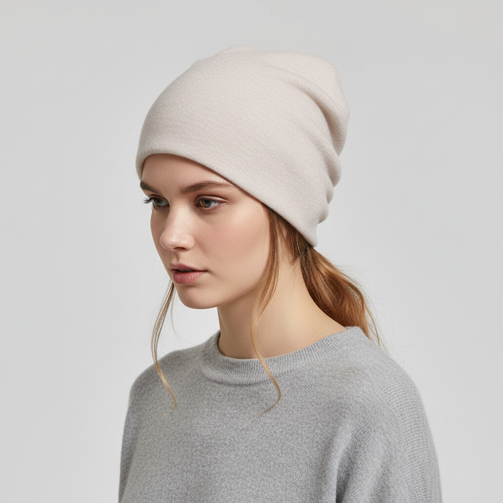 Slouchy beanie met zacht draagcomfort in one size