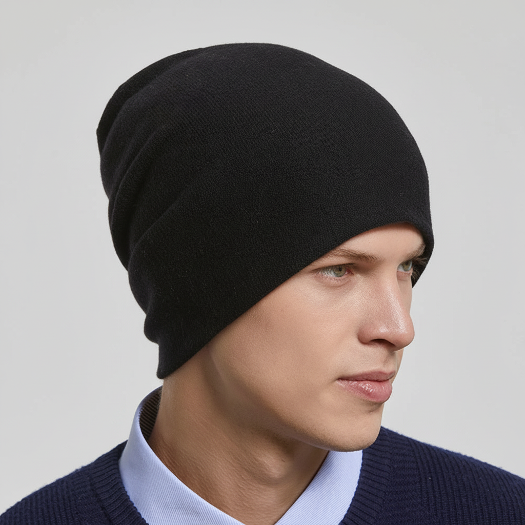 Slouchy beanie met zacht draagcomfort in one size
