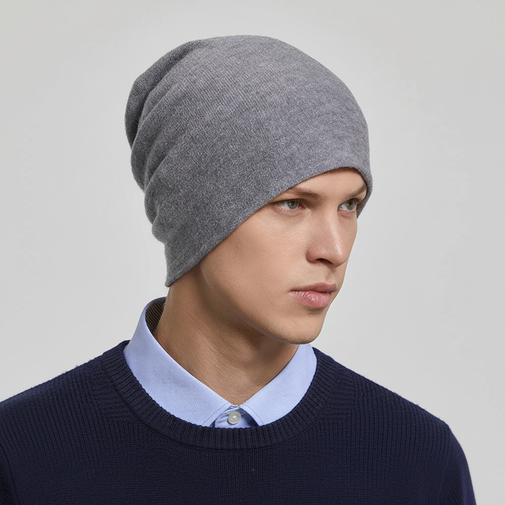 Slouchy beanie met zacht draagcomfort in one size