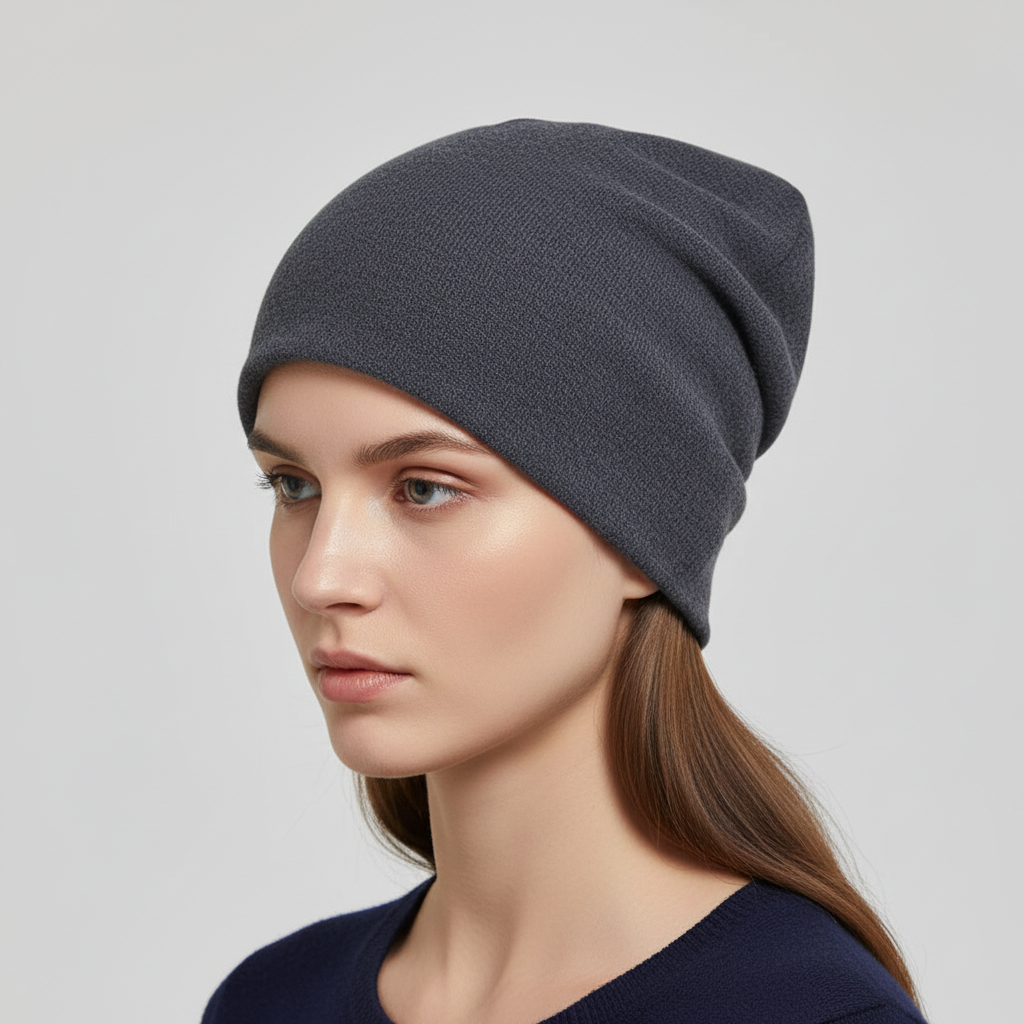 Slouchy beanie met zacht draagcomfort in one size