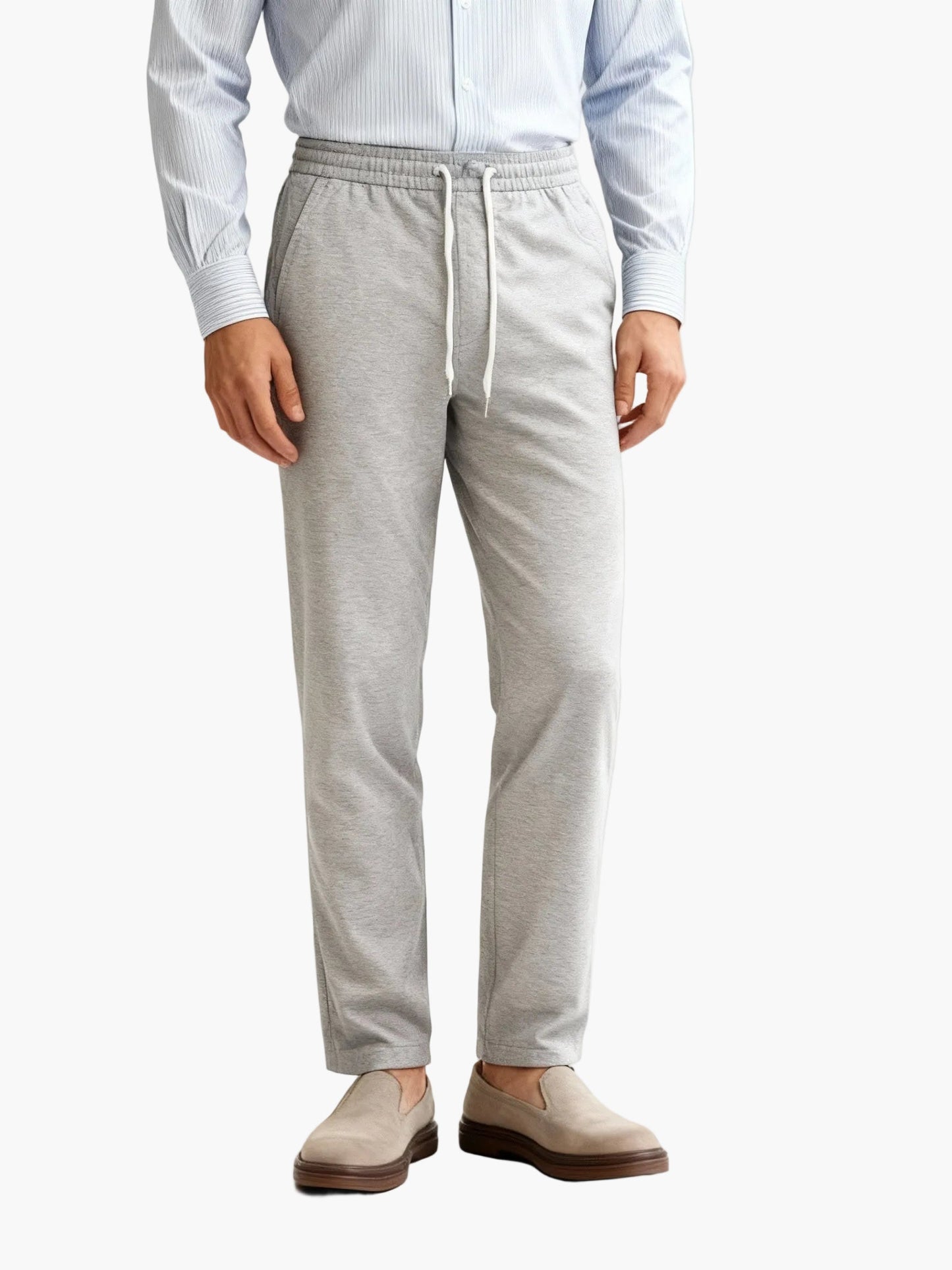 Pantaloni chino da uomo con coulisse – Moderni, casual, versatili per ufficio e tempo libero