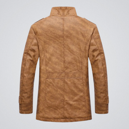 Herren Winterjacke mit Teddyfutter – Modischer Freizeitmantel für kalte Tage