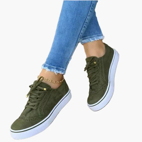 Damskie sneakersy na sznurowadła – ortopedyczny komfort i nowoczesny styl casual