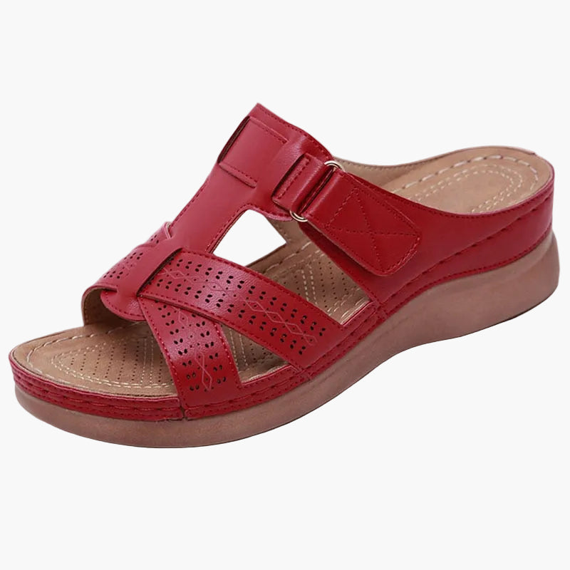 Sandali Donna Confortevoli con Zeppa e Design Slip-On – Perfetti per Quotidiano e Tempo Libero