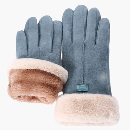 Dames winterhandschoenen met fleece voering – Touchscreen & waterdicht – Stijlvolle thermohandschoenen voor koude dagen
