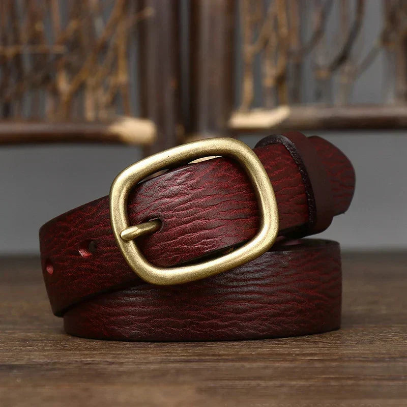 Leren riem voor dames