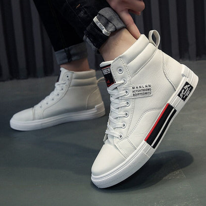 Zapatillas altas de moda para hombre – Calzado casual de moda para otoño e invierno