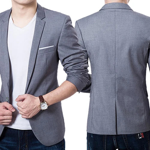 Blazer slim fit homme – Look élégant pour loisirs et affaires