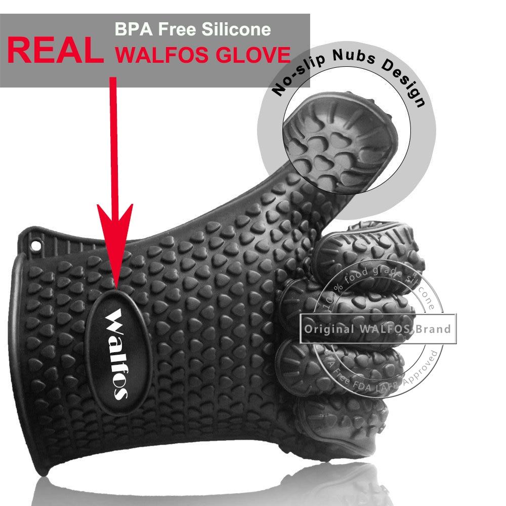 Hittebestendige handschoenen met antislipgrip