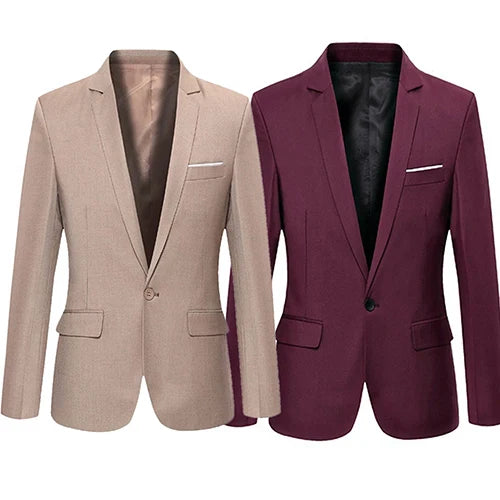 Blazer slim fit homme – Look élégant pour loisirs et affaires