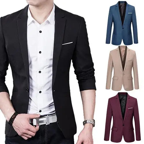 Blazer slim fit homme – Look élégant pour loisirs et affaires