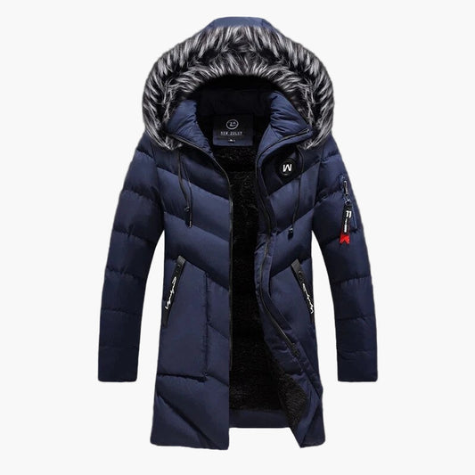 Giacca invernale da uomo con cappuccio – Giacca outdoor calda e stilosa per giornate fredde