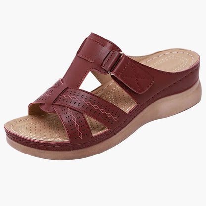 Sandali Donna Confortevoli con Zeppa e Design Slip-On – Perfetti per Quotidiano e Tempo Libero
