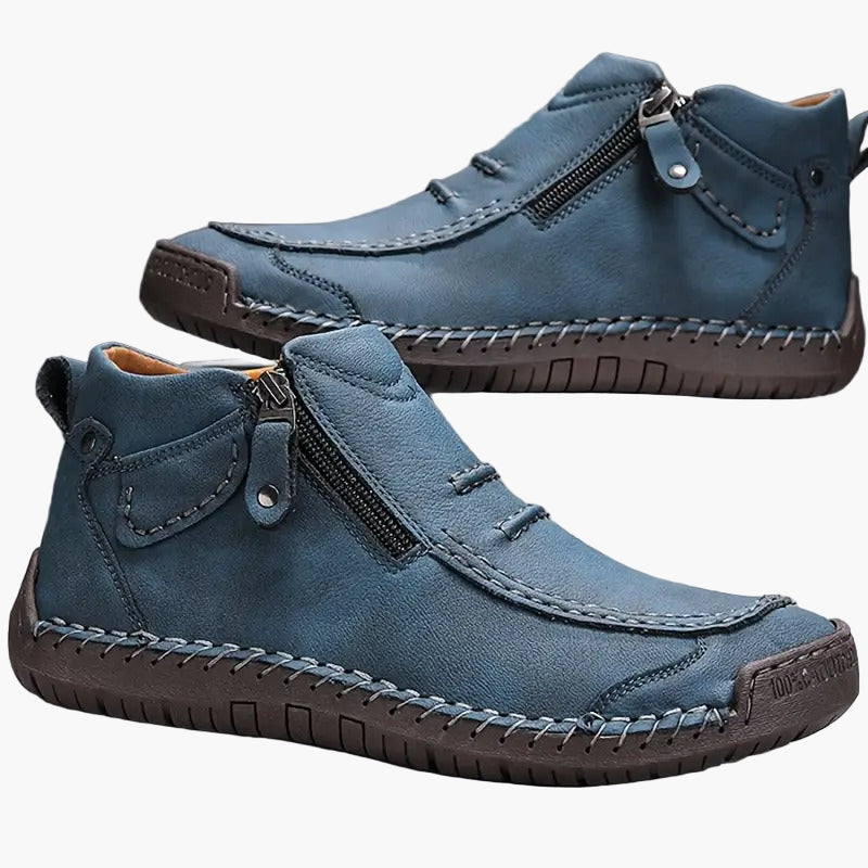 Herre komfort sneakers i casual stil med ergonomisk design og lynlås – Ideelle til hverdag og fritid