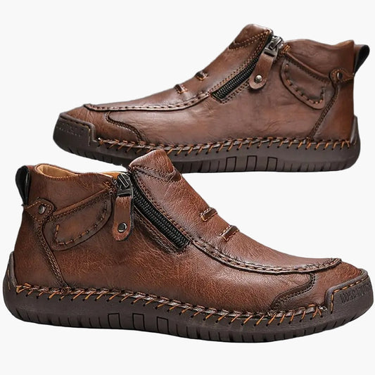 Zapatillas cómodas para hombre en estilo casual con diseño ergonómico y cremallera – Ideal para el día a día y tiempo libre