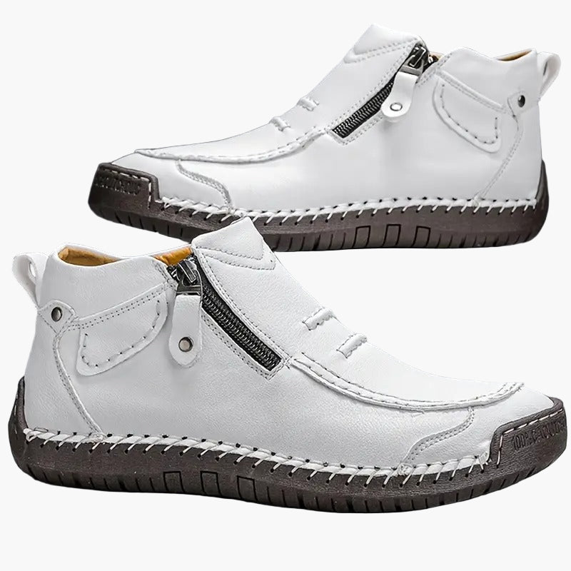 Herre komfort sneakers i casual stil med ergonomisk design og lynlås – Ideelle til hverdag og fritid