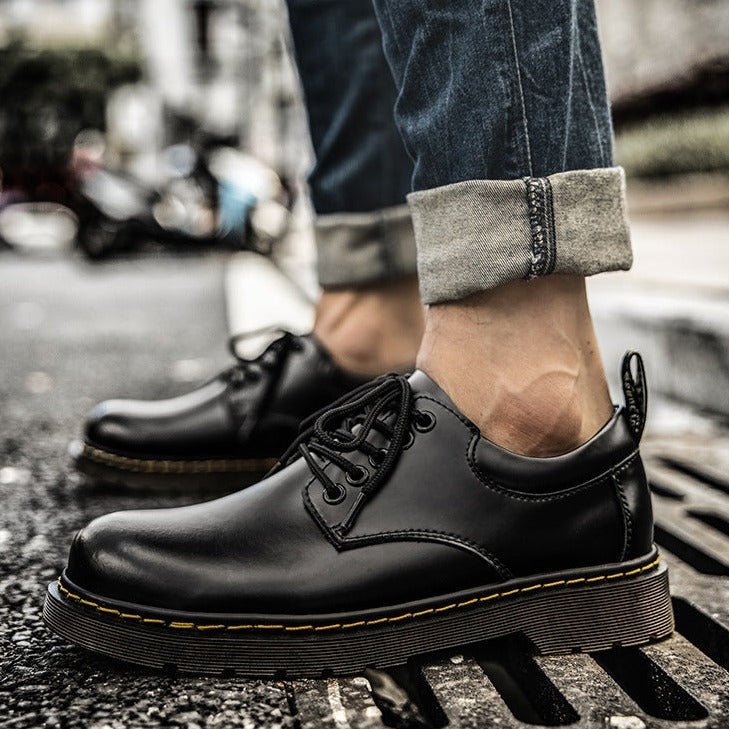 Zapatos de cordones para hombre clásicos para ocio y negocios – Cómodos todoterreno