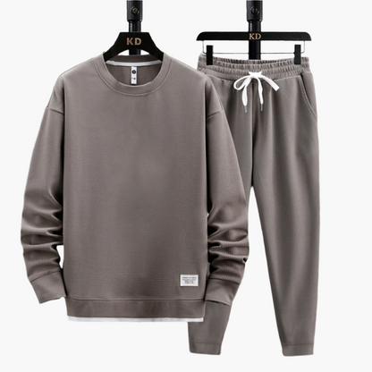 Completo Tuta da Uomo – Outfit Casual Moderno con Felpa e Pantaloni da Jogging – Perfetto per Quotidiano e Relax