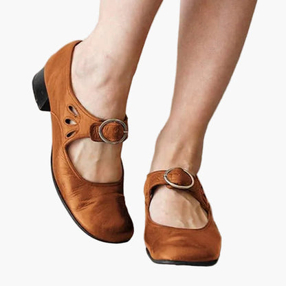 Damen Mary Jane Pumps mit niedrigem Absatz – Elegante und bequeme Schuhe für Alltag & Büro