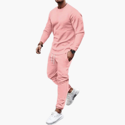 Męski komplet treningowy – nowoczesny strój casual na sport i na co dzień