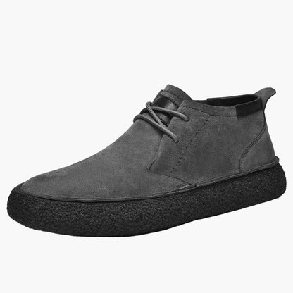 Zapatos casuales para hombre Mid-Top con cordones Estilo urbano para el día a día
