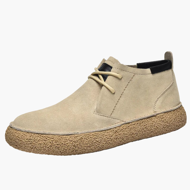 Zapatos casuales para hombre Mid-Top con cordones Estilo urbano para el día a día