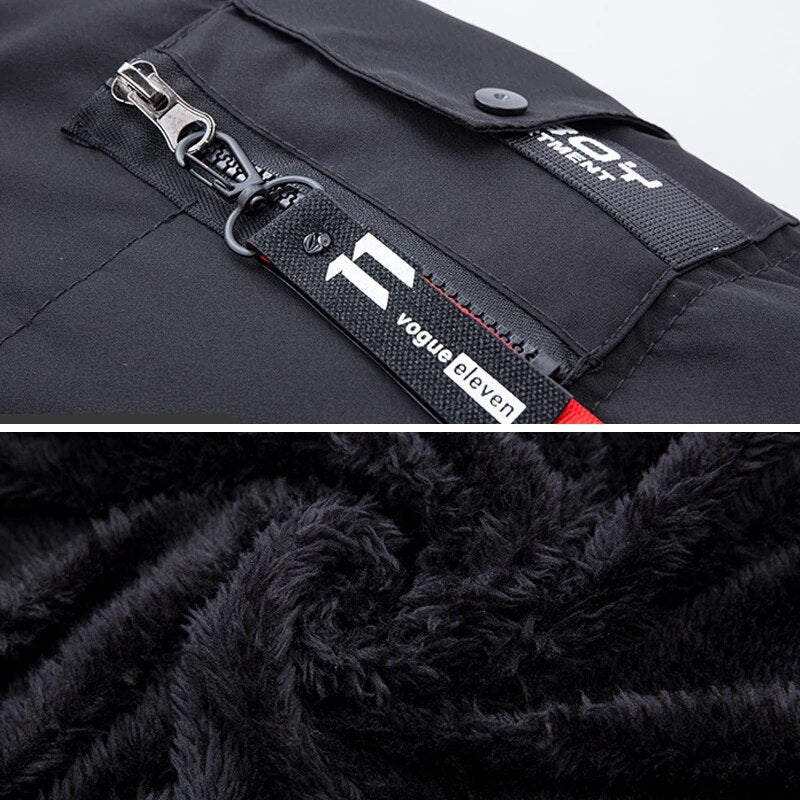 Veste d'hiver pour homme avec capuche – Veste d'extérieur chaude et élégante pour les jours froids