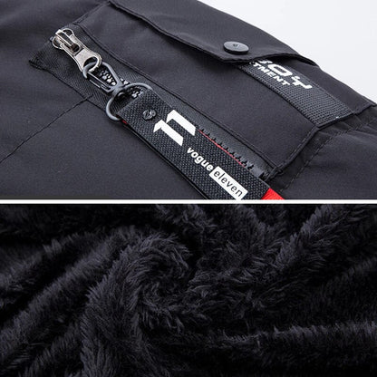 Veste d'hiver pour homme avec capuche – Veste d'extérieur chaude et élégante pour les jours froids