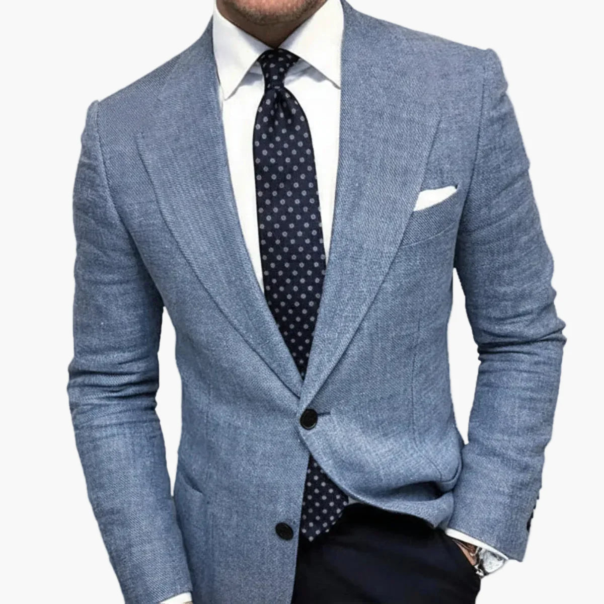 Heren Colbert Modern Fit – Business & Smart Casual Blazer voor Dagelijks Gebruik en Evenementen