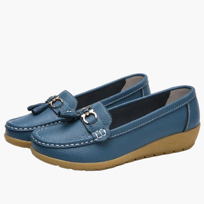 Damen Mokassins Slipper – Bequeme und stilvolle Freizeitschuhe mit Tasseln